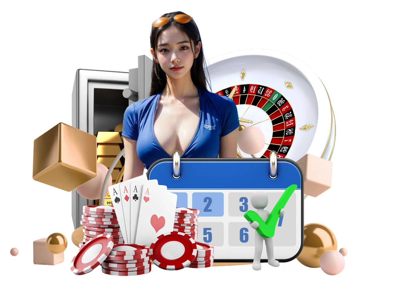 Multi-sport and casino game categories display
